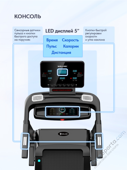 Беговая дорожка Wallaby TS350 Беговая дорожка Wallaby TS350