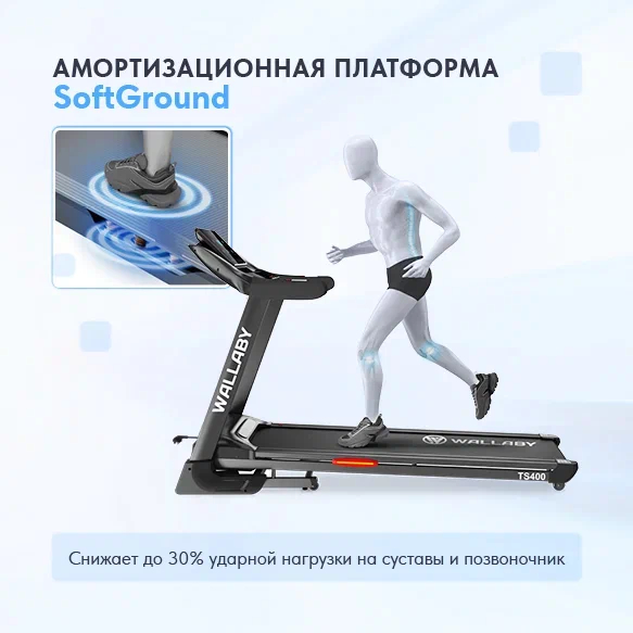Беговая дорожка Wallaby TS400 Беговая дорожка Wallaby TS400