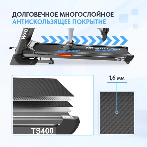 Беговая дорожка Wallaby TS400 Беговая дорожка Wallaby TS400