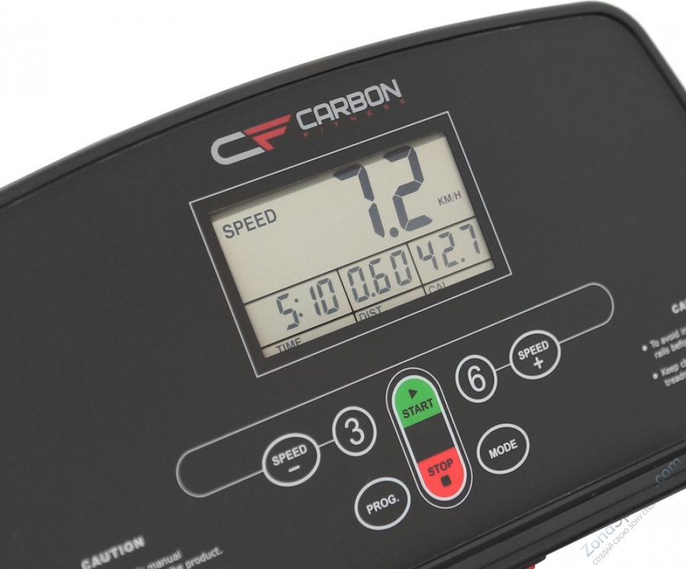 Беговая дорожка Carbon Fitness T200 SLIM Беговая дорожка Carbon Fitness T200 SLIM