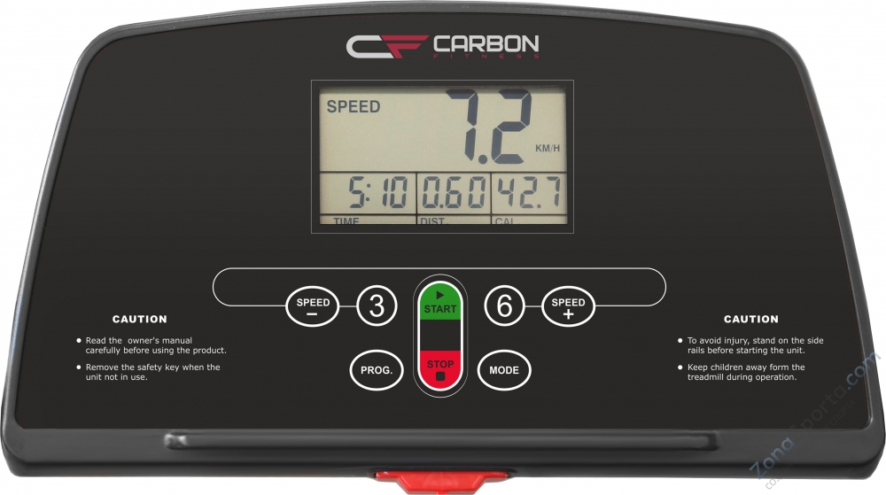 Беговая дорожка Carbon Fitness T200 SLIM Беговая дорожка Carbon Fitness T200 SLIM