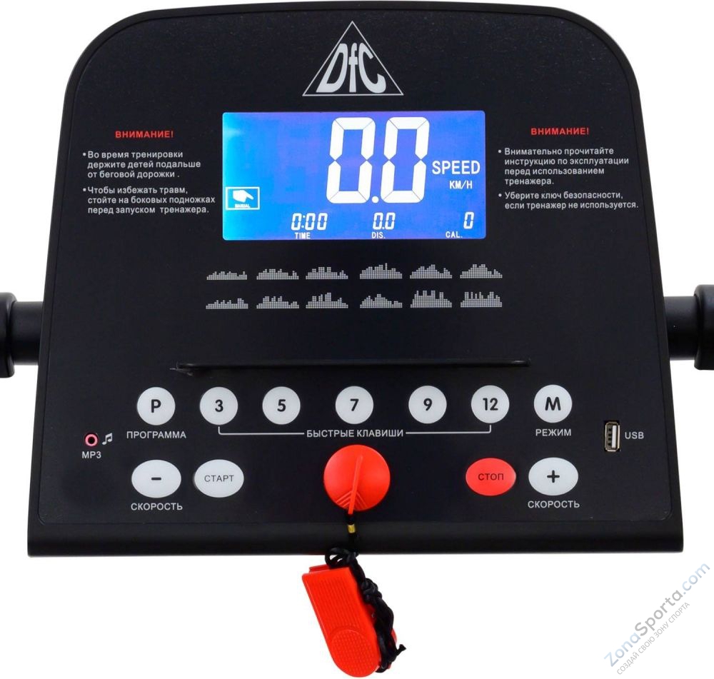 Беговая дорожка DFC Strong New T-C Беговая дорожка DFC Strong New T-C