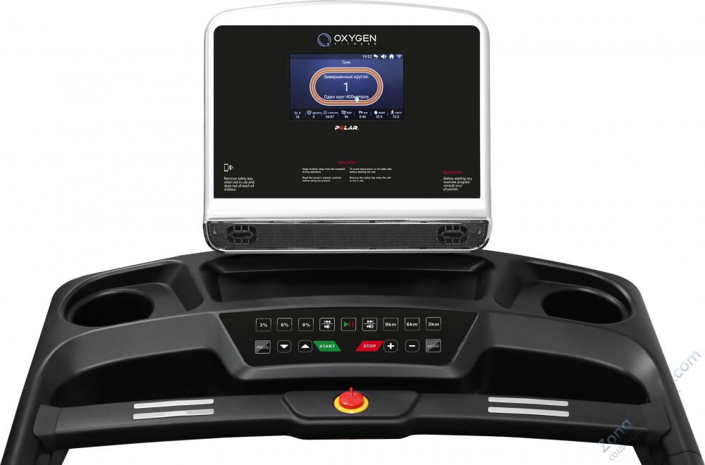 Беговая дорожка Oxygen Fitness New Classic Aurum AC TFT Беговая дорожка Oxygen Fitness New Classic Aurum AC TFT