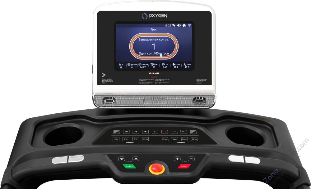 Беговая дорожка Oxygen Fitness New Classic Platinum AC TFT Беговая дорожка Oxygen Fitness New Classic Platinum AC TFT