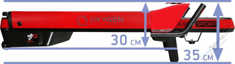 Беговая дорожка Oxygen M-Concept Sport (Red) Беговая дорожка Oxygen M-Concept Sport (Red)