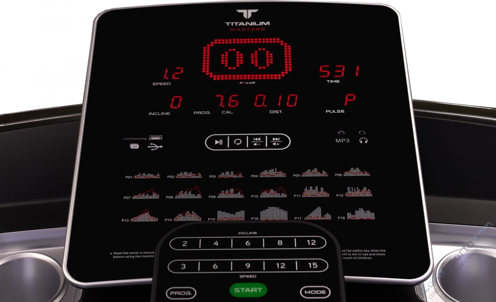 Беговая дорожка Titanium Masters Physiotech TLC Беговая дорожка Titanium Masters Physiotech TLC