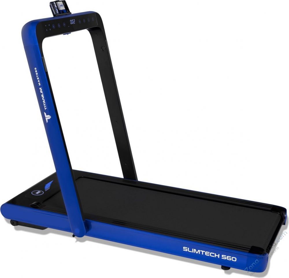 Беговая дорожка Titanium Masters Slimtech S60 (синяя) Беговая дорожка Titanium Masters Slimtech S60 (синяя)