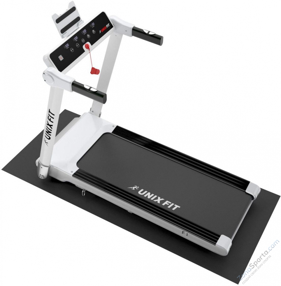 Беговая дорожка Unix Fit Hi-tech F1 Arctic Ice Беговая дорожка Unix Fit Hi-tech F1 Arctic Ice