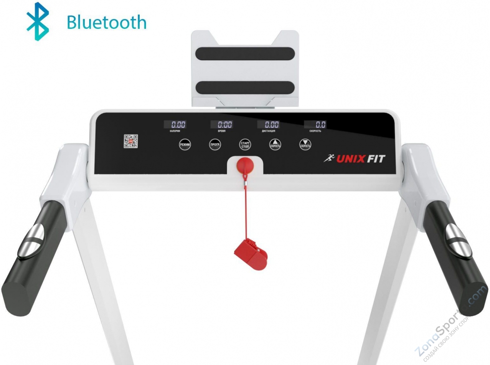 Беговая дорожка Unix Fit Hi-tech F1 Arctic Ice Беговая дорожка Unix Fit Hi-tech F1 Arctic Ice