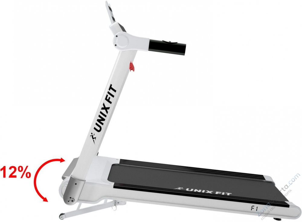 Беговая дорожка Unix Fit Hi-tech F1 Arctic Ice Беговая дорожка Unix Fit Hi-tech F1 Arctic Ice