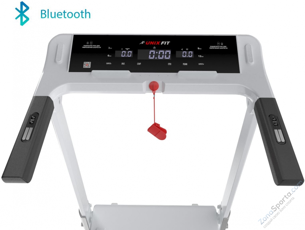 Беговая дорожка Unix Fit Hi-tech F2 Arctic Ice Беговая дорожка Unix Fit Hi-tech F2 Arctic Ice