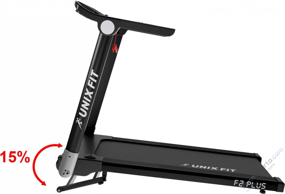 Беговая дорожка Unix Fit Hi-tech F2 Plus Dark Storm Беговая дорожка Unix Fit Hi-tech F2 Plus Dark Storm
