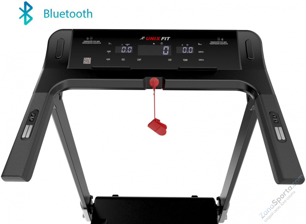 Беговая дорожка Unix Fit Hi-tech F2 Plus Dark Storm Беговая дорожка Unix Fit Hi-tech F2 Plus Dark Storm