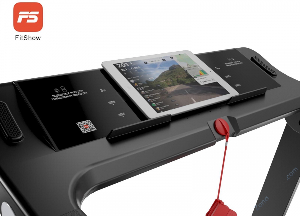 Беговая дорожка Unix Fit Hi-tech F2 Plus Dark Storm Беговая дорожка Unix Fit Hi-tech F2 Plus Dark Storm