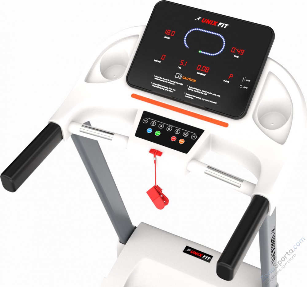 Беговая дорожка Unix Fit ST-630R White Беговая дорожка Unix Fit ST-630R White