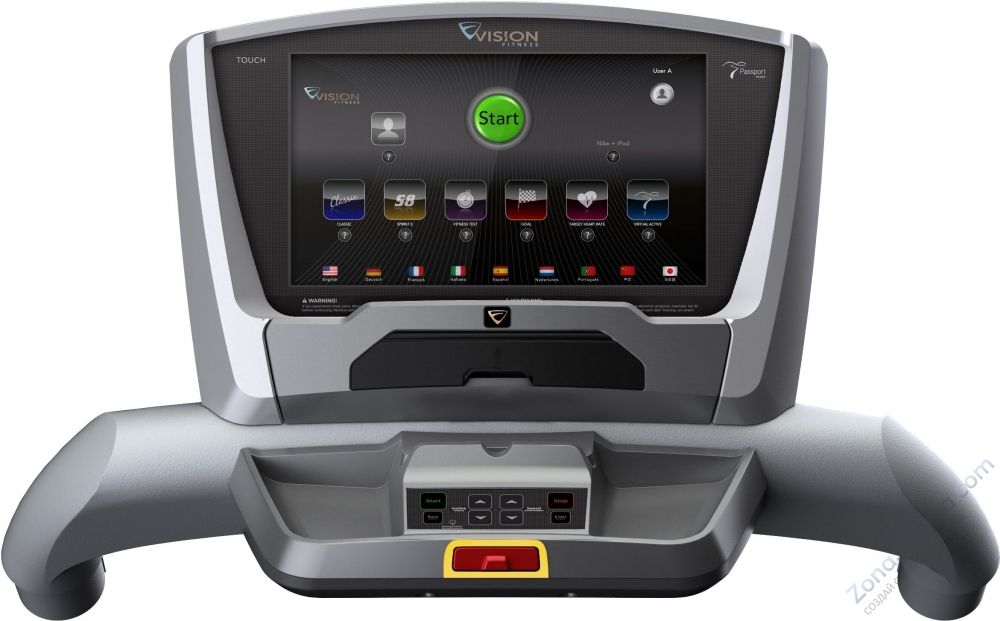 Беговая дорожка Vision Fitness T40 Touch Беговая дорожка Vision Fitness T40 Touch