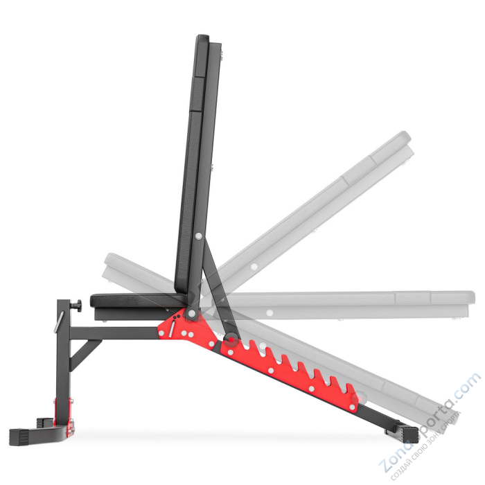 Cкамья регулируемая с возможностью установки доп опций Marbo Sport MH-L115 2.0 Cкамья регулируемая с возможностью установки доп опций Marbo Sport MH-L115 2.0