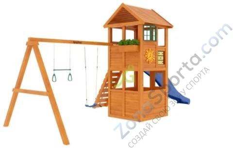 Деревянная детская площадка для дачи Igragrad Клубный домик Деревянная детская площадка для дачи Igragrad Клубный домик