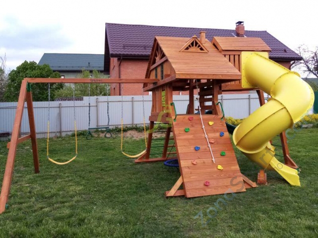 Деревянная детская площадка для дачи Igragrad Крепость Фани Deluxe 2 Деревянная детская площадка для дачи Igragrad Крепость Фани Deluxe 2