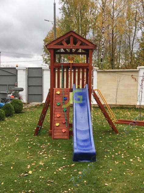 Деревянная детская площадка для дачи Igragrad Панда Фани Tower