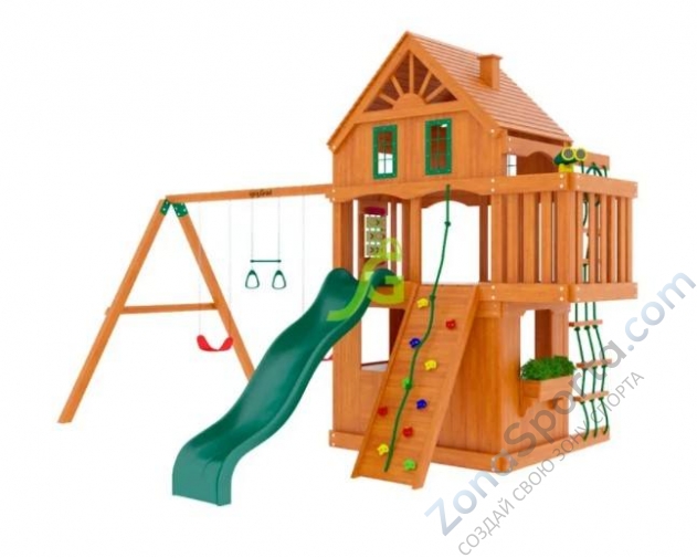 Деревянная детская площадка для дачи Igragrad Шато 2 Деревянная детская площадка для дачи Igragrad Шато 2