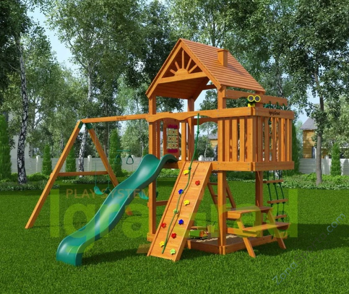 Деревянная детская площадка для дачи Igragrad Шато (Дерево) Деревянная детская площадка для дачи Igragrad Шато (Дерево)