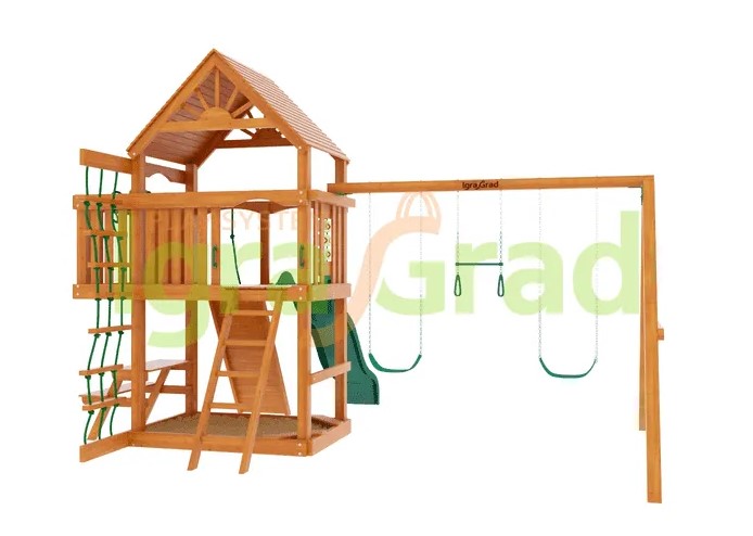 Деревянная детская площадка для дачи Igragrad Шато (Дерево) Деревянная детская площадка для дачи Igragrad Шато (Дерево)