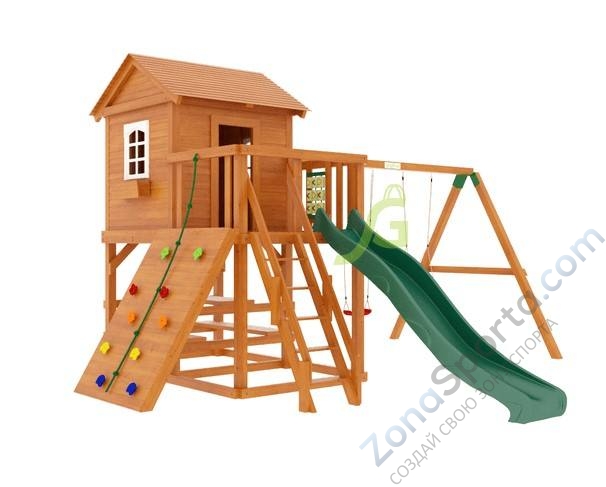 Детская деревянная площадка IgraGrad Домик 2 Детская деревянная площадка IgraGrad Домик 2