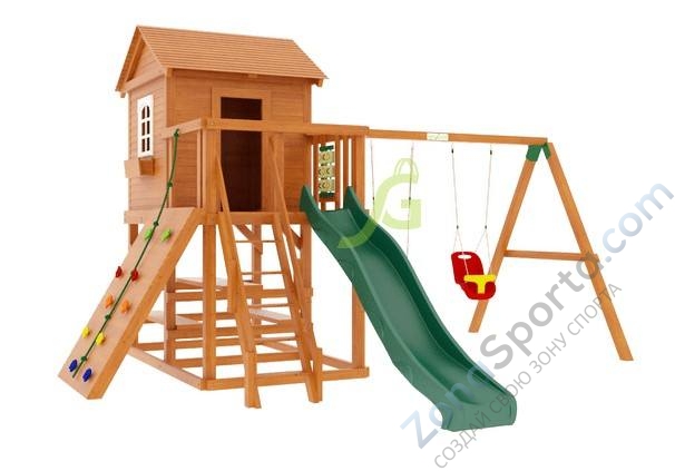 Детская деревянная площадка IgraGrad Домик 2 Детская деревянная площадка IgraGrad Домик 2