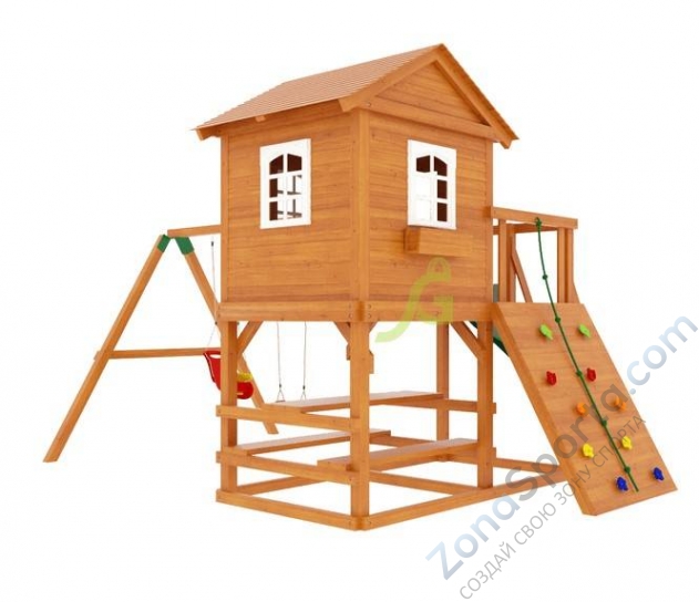 Детская деревянная площадка IgraGrad Домик 2 Детская деревянная площадка IgraGrad Домик 2