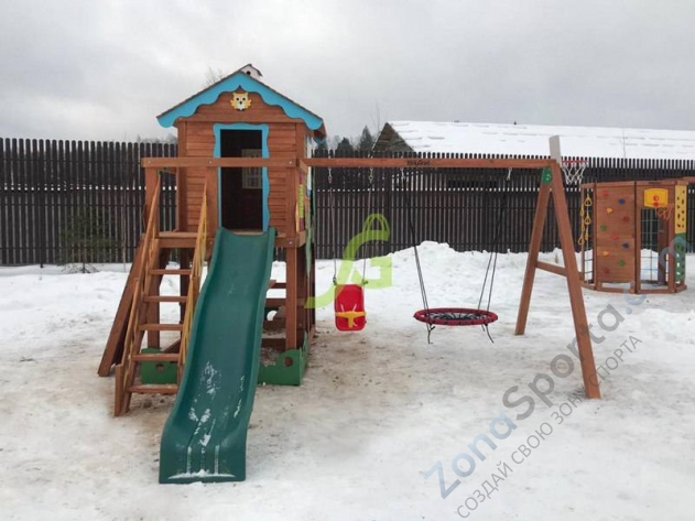 Детская деревянная площадка IgraGrad Домик 2 Совёнок Детская деревянная площадка IgraGrad Домик 2 Совёнок