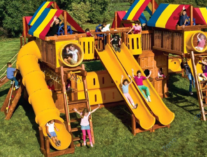 Детская игровая площадка Rainbow Play System Мегаполис Тент (Megapolis RYB) Детская игровая площадка Rainbow Play System Мегаполис Тент (Megapolis RYB)