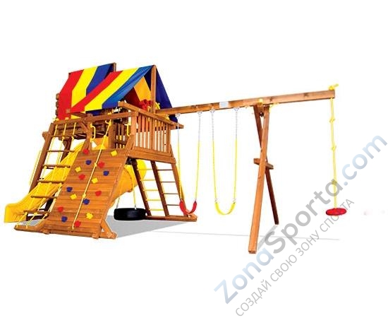 Детская игровая площадка Rainbow Play Systems Циркус Кастл 2020 V Тент (Circus Castle 2020 V RYB) Детская игровая площадка Rainbow Play Systems Циркус Кастл 2020 V Тент (Circus Castle 2020 V RYB)