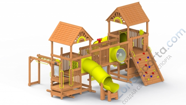 Детская игровая площадка Rainbow Play Systems Рейнбоу 111А (Play Village 111A) Детская игровая площадка Rainbow Play Systems Рейнбоу 111А (Play Village 111A)