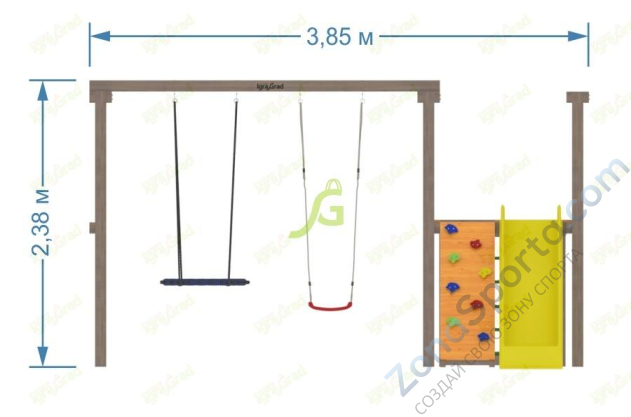 Детская площадка IgraGrad Classic 1 Детская площадка IgraGrad Classic 1