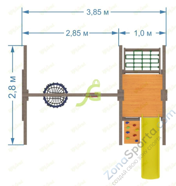 Детская площадка IgraGrad Classic 1 Детская площадка IgraGrad Classic 1