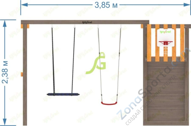 Детская площадка IgraGrad Classic 2 Детская площадка IgraGrad Classic 2