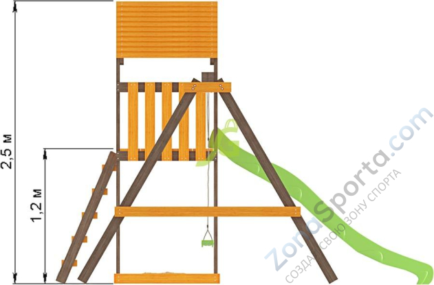 Детская площадка IgraGrad Игруня 1 Детская площадка IgraGrad Игруня 1