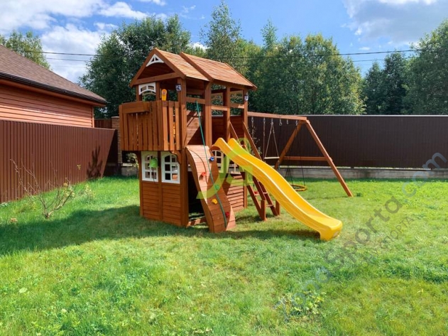 Детская площадка IgraGrad Клубный домик 3 Luxe Детская площадка IgraGrad Клубный домик 3 Luxe