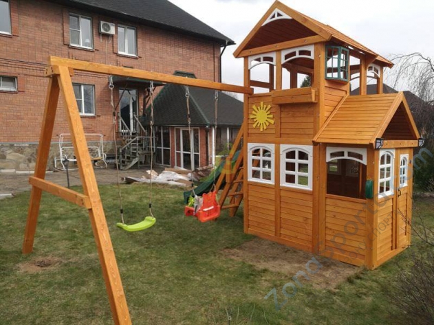 Детская площадка IgraGrad Клубный домик 3 Luxe Детская площадка IgraGrad Клубный домик 3 Luxe
