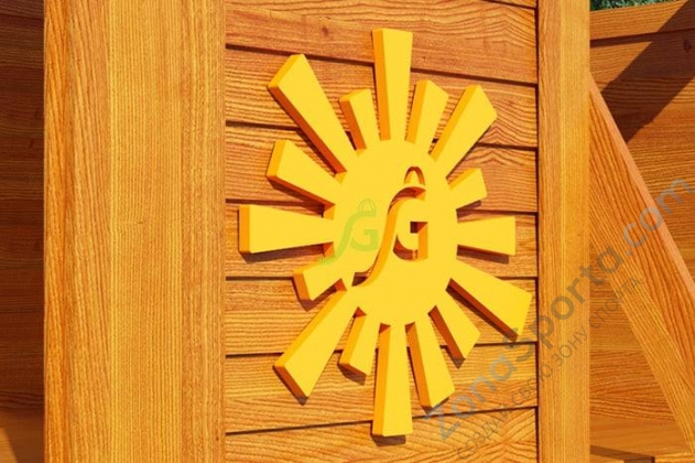 Детская площадка IgraGrad Клубный домик 3 с трубой Luxe Детская площадка IgraGrad Клубный домик 3 с трубой Luxe