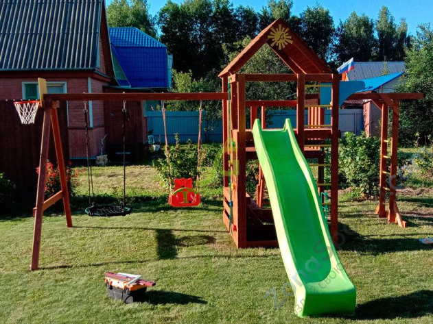 Детская площадка IgraGrad Крафт Pro 4 Детская площадка IgraGrad Крафт Pro 4
