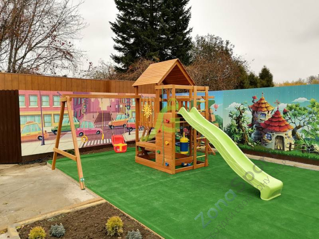 Детская площадка IgraGrad Крафт Pro 4 Детская площадка IgraGrad Крафт Pro 4