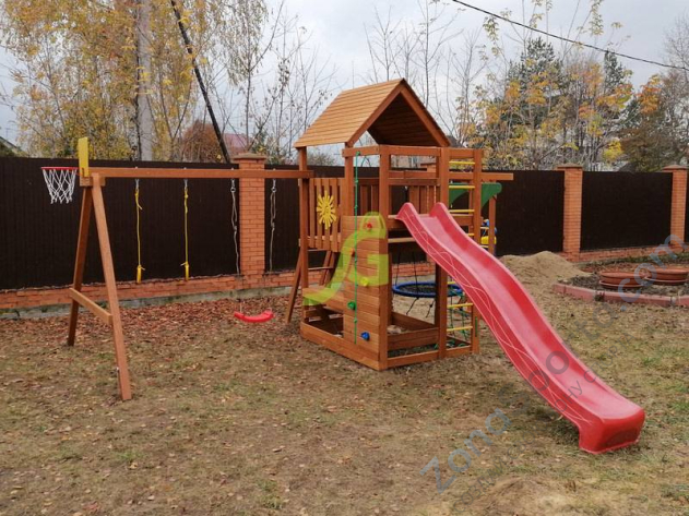 Детская площадка IgraGrad Крафт Pro 4 Детская площадка IgraGrad Крафт Pro 4
