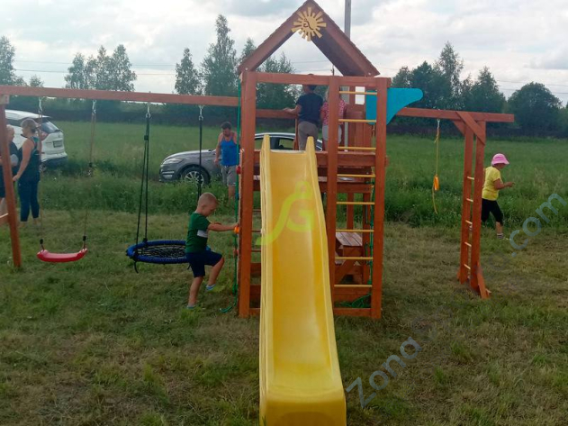 Детская площадка IgraGrad Крафт Pro 4 Детская площадка IgraGrad Крафт Pro 4