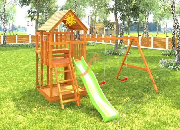 Детская площадка IgraGrad Крафт Pro 6 Детская площадка IgraGrad Крафт Pro 6