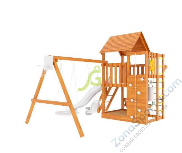 Детская площадка IgraGrad Крафт Pro (окрашенная) Детская площадка IgraGrad Крафт Pro (окрашенная)