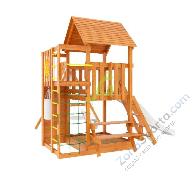 Детская площадка IgraGrad Крафт Pro (окрашенная) Детская площадка IgraGrad Крафт Pro (окрашенная)