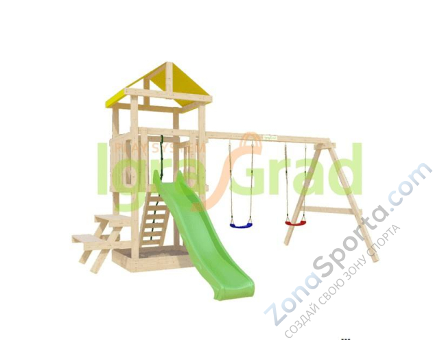 Детская площадка IgraGrad Крафтик со столиком Детская площадка IgraGrad Крафтик со столиком