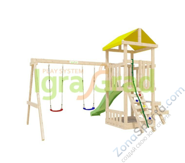 Детская площадка IgraGrad Крафтик со столиком Детская площадка IgraGrad Крафтик со столиком